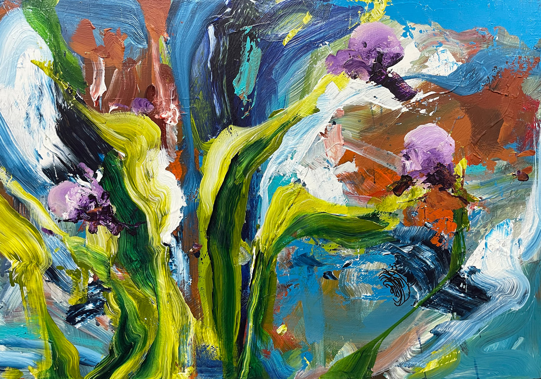andy yang resonance acrylic on wood 42x59cm 2023 sgd 4000 orig