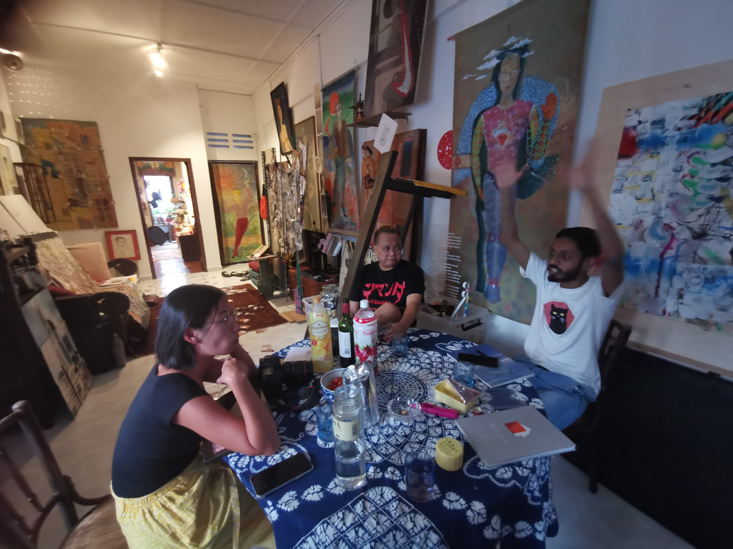 intersections gillesmassot studio working on the singapore stone at crossroads collaborative work with alecia neo shaiful risan vimal kumar orig